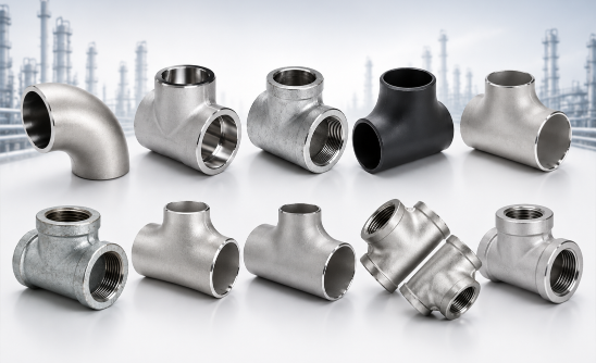 Jaiman Metalloys is a leading pipe tee manufacturer in India supplying stainless steel equal, reducing, butt weld, seamless tees, carbon alloy steel tees, and nickel alloy, Inconel, and Monel pipe tees for industrial projects.